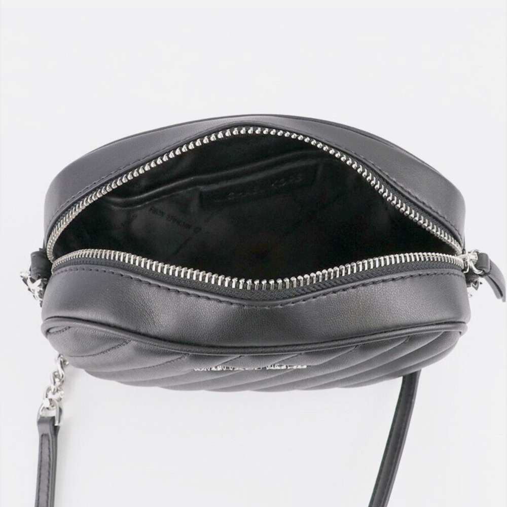 MICHAEL KORS Rose Small Quilted Crossbody Bag 35S1SXOC1U black - Picture 8 of 17